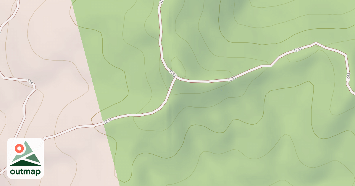 Map of White Sulphur Ohv Trail - I