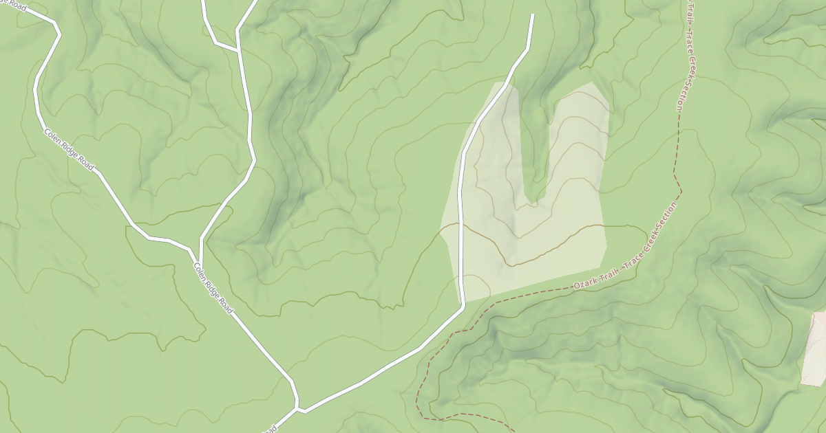 Map preview of PINEY BRANCH