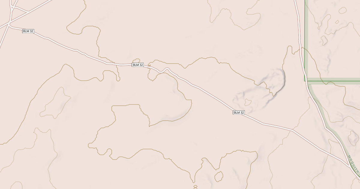 Map preview of BLM National GTLF Public Motorized Roads 23d2eb7b-b398-4a03-8a87-e4d61f55393a