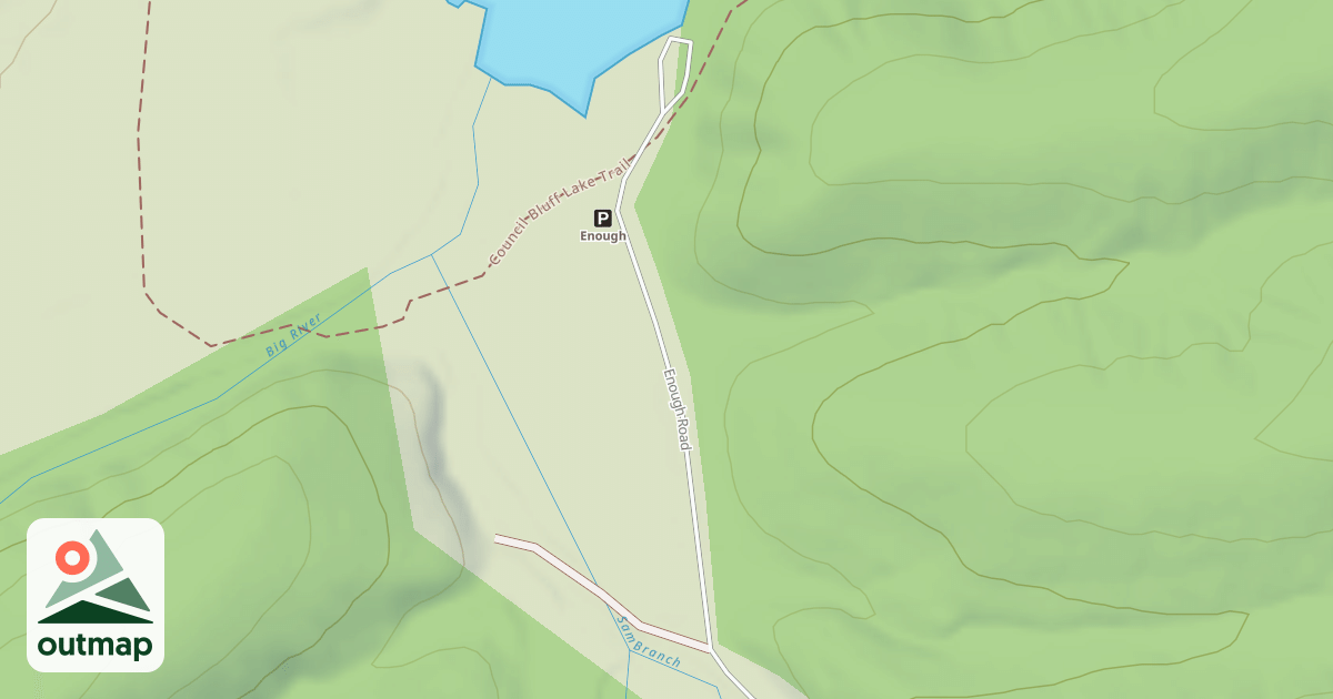 Map of ENOUGH BOAT ACCESS