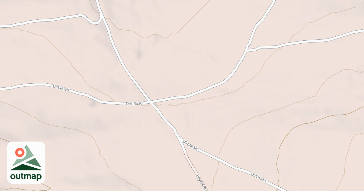 Map of Anthracite Outdoor Adventure Area Trails