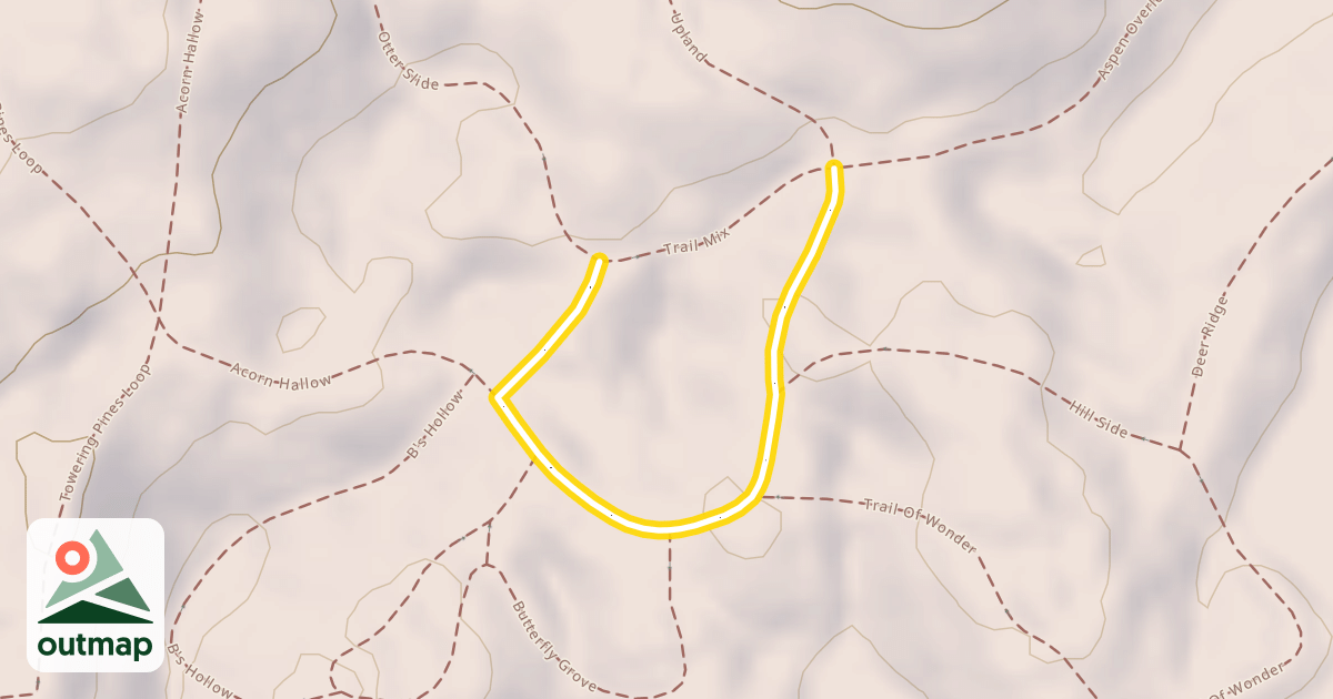 Map of Trail Mix