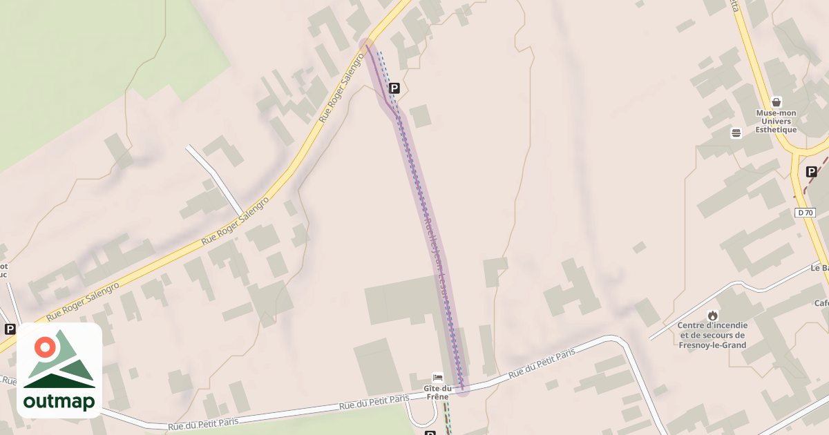 Map of Ruelle Jean Lesur