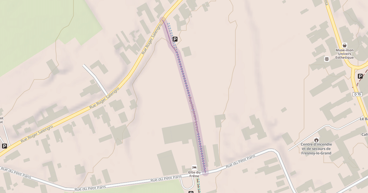 Map preview of Ruelle Jean Lesur