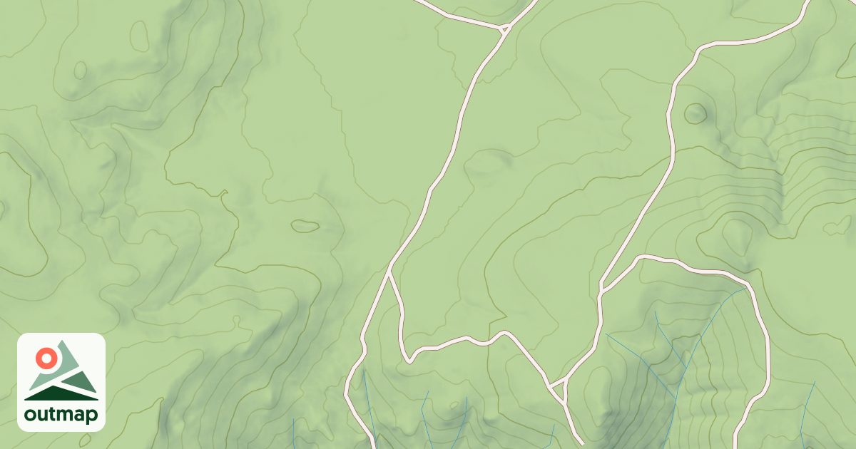 Map of USFS Motor Vehicle Use Map Roads {AB9741AE-7FA1-4585-9144-8005ADCB8715}