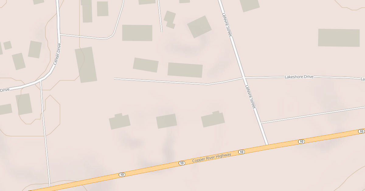 Map preview of CORDOVA WC BUNKHOUSE RD