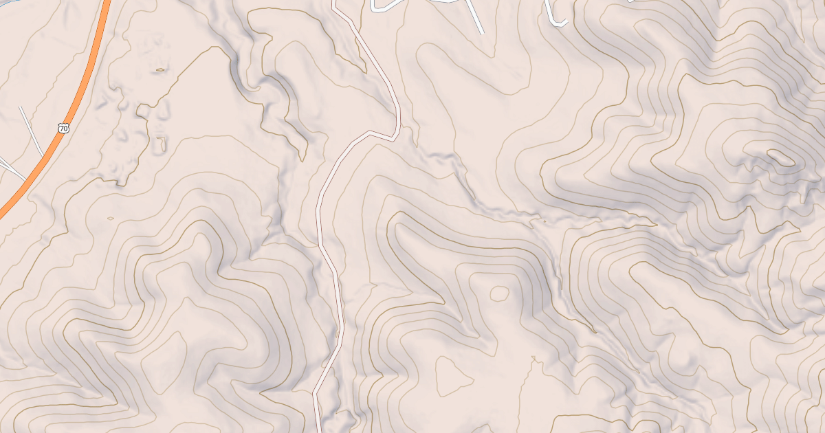 Map preview of USFS National Forest System Roads {CBBEEA00-6789-48ED-9C03-DAF6A3502D9A}