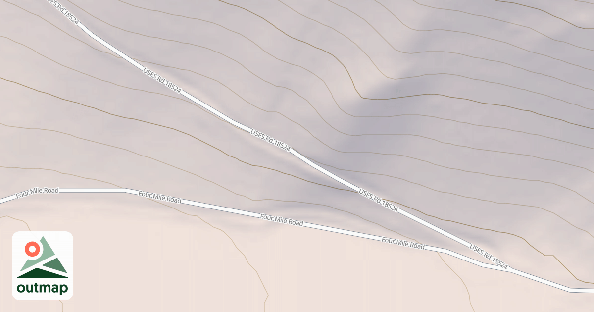 Map of BURR SADDLE