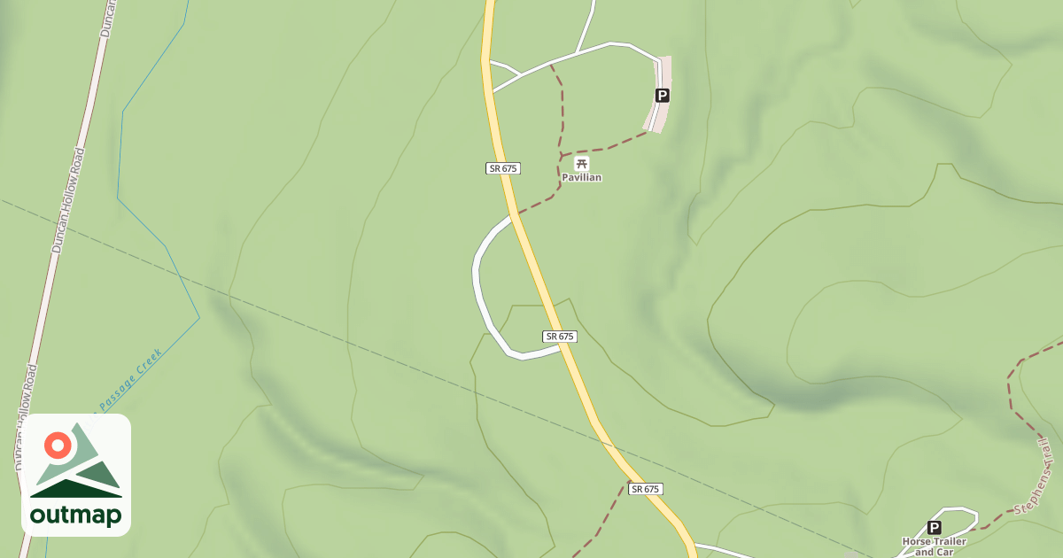 Map of CAMP ROOSEVELT DUMP STA