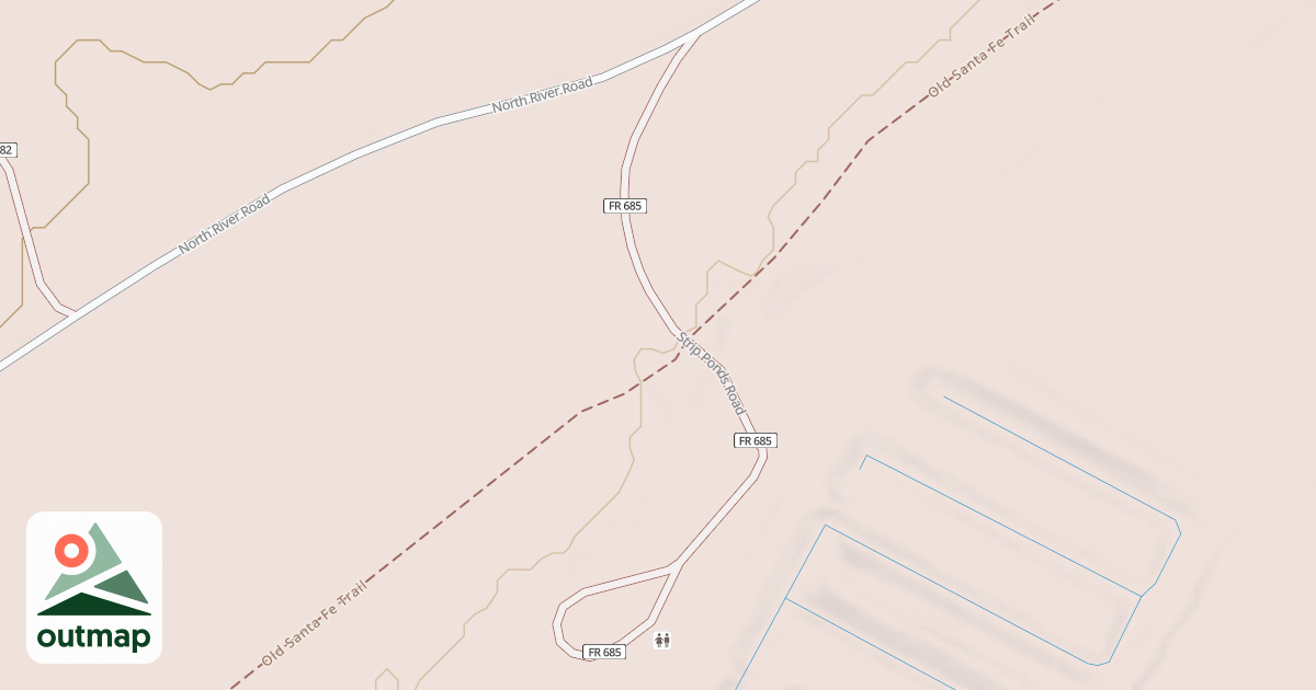 Map of STRIP PONDS