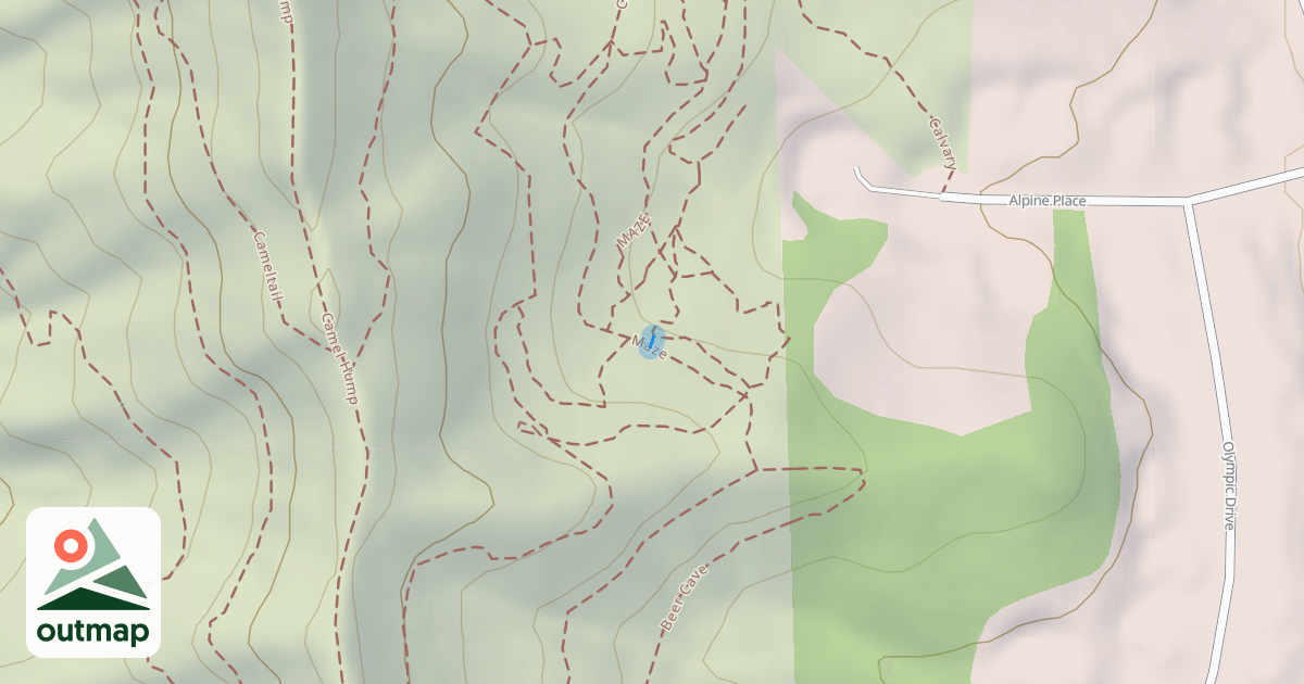 Map of MAZE