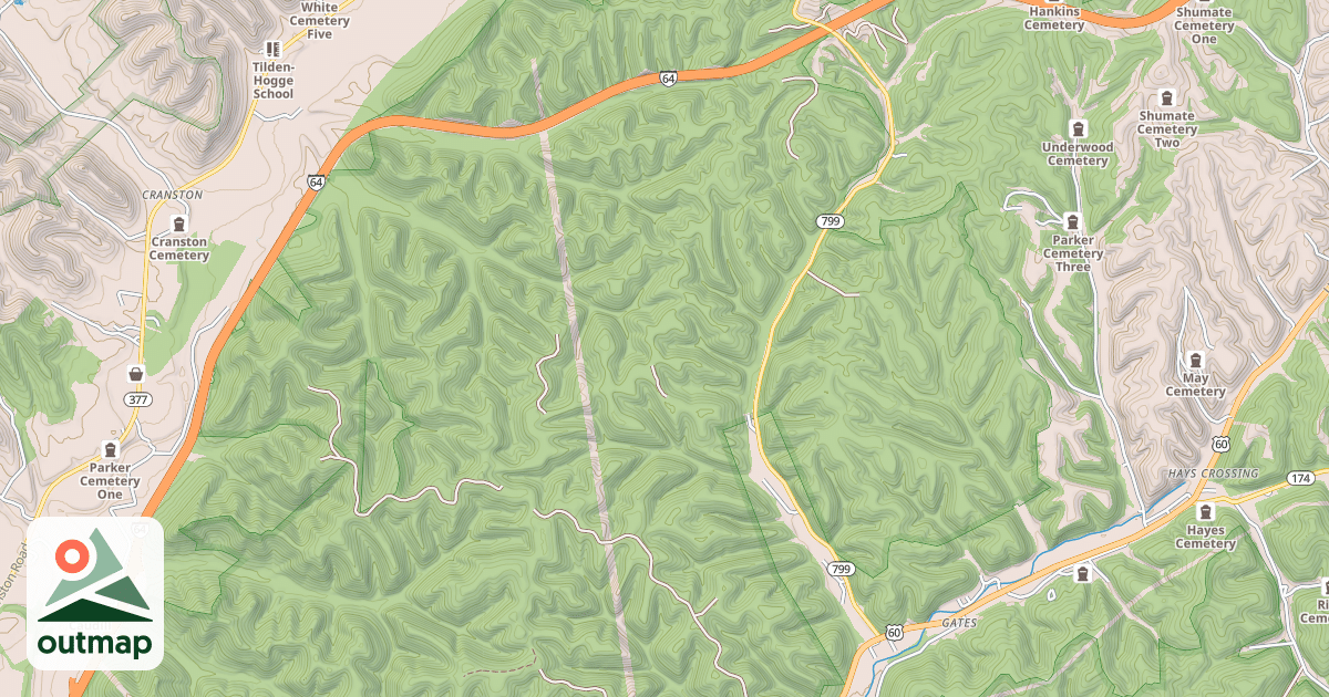Map of BIG PERRY (MOREHEAD)