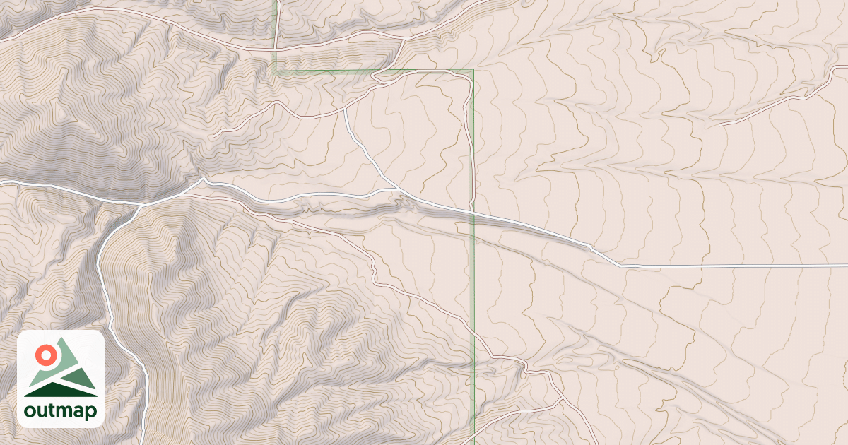 Map of POLE CANYON RD