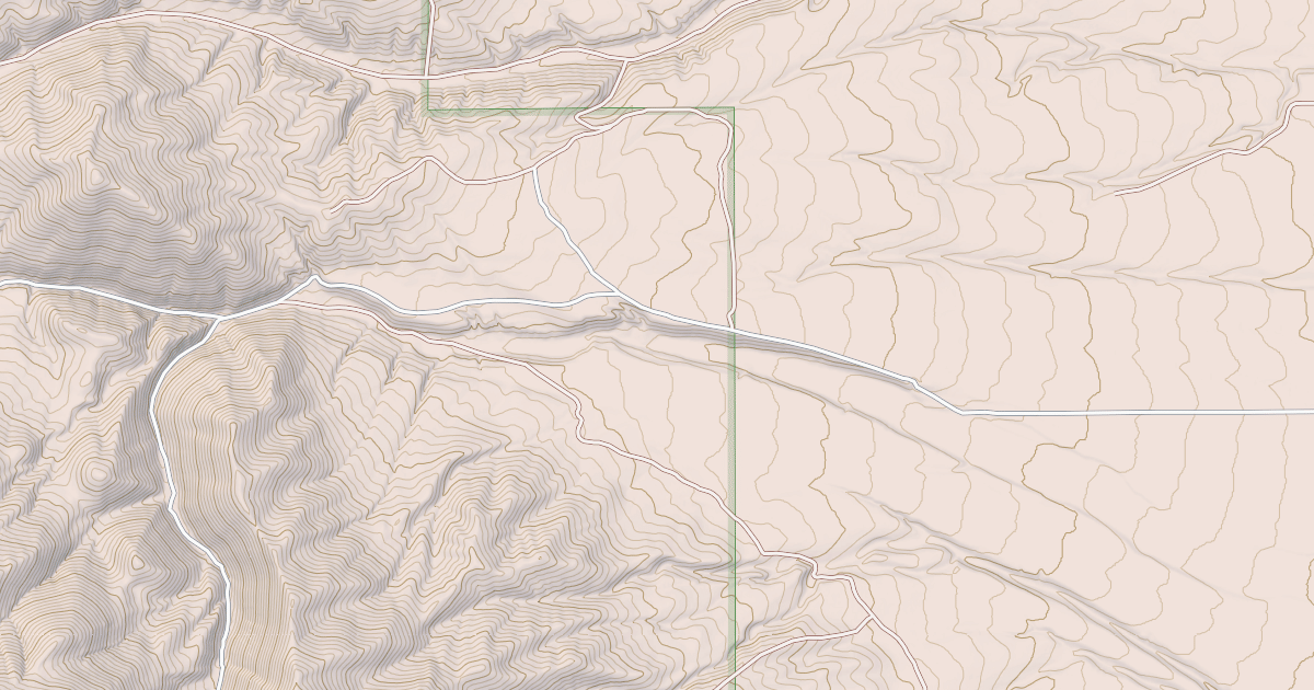 Map preview of POLE CANYON RD