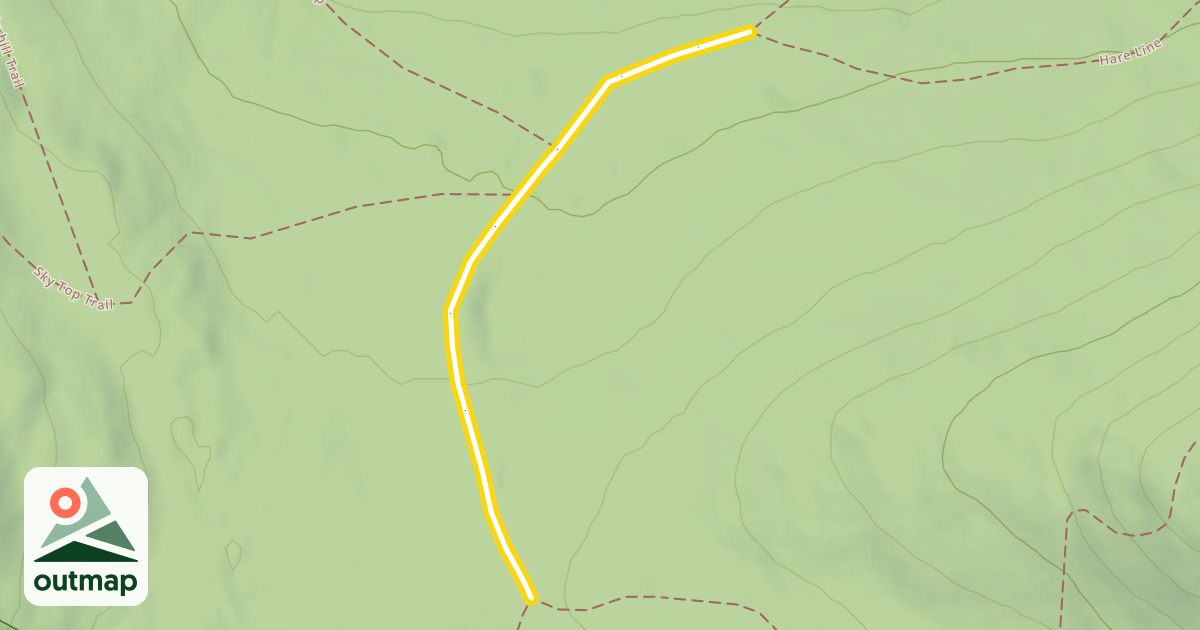 Map of Haul Road