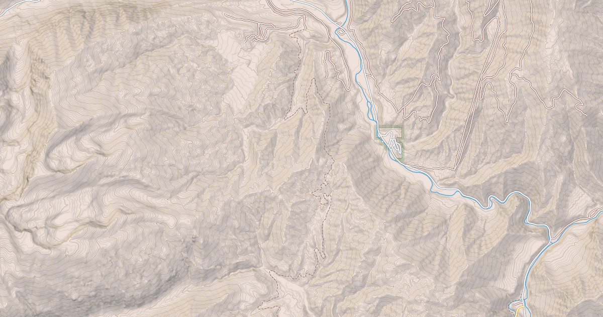 Map preview of Cow Creek