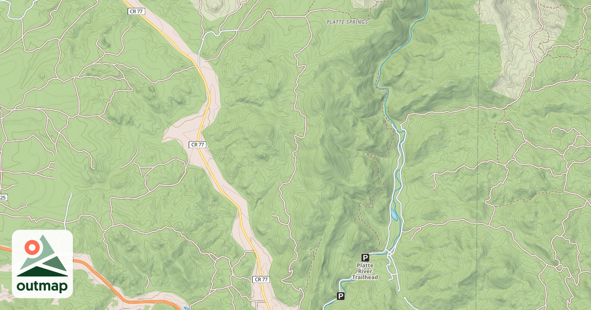 Map of HAPPY PLATTE