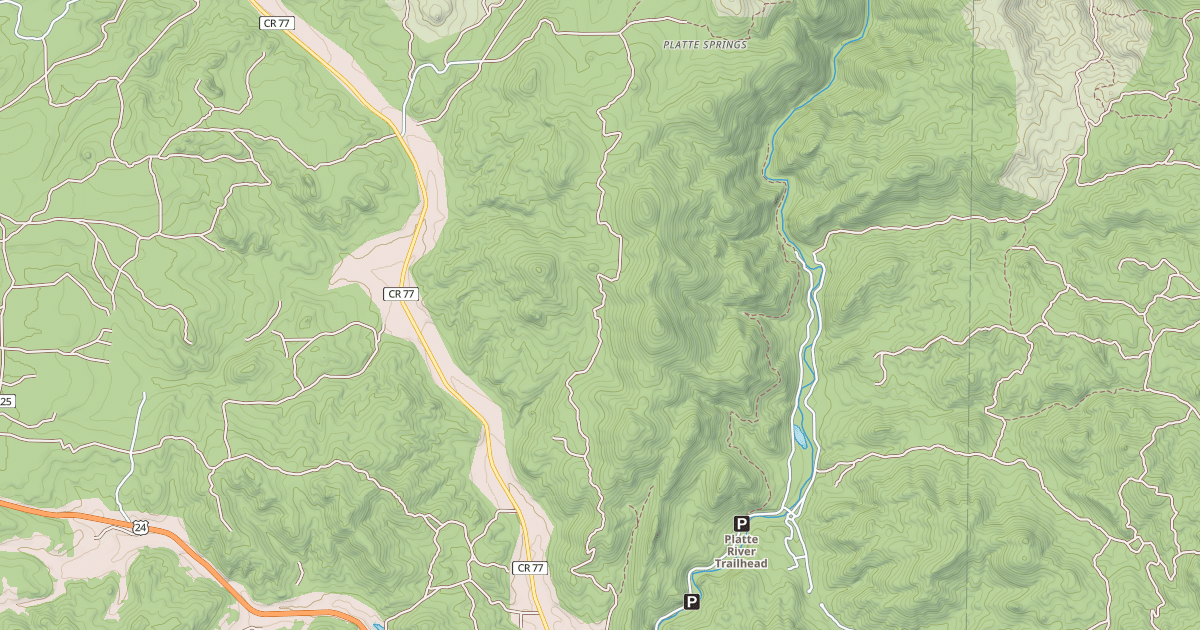 Map preview of HAPPY PLATTE