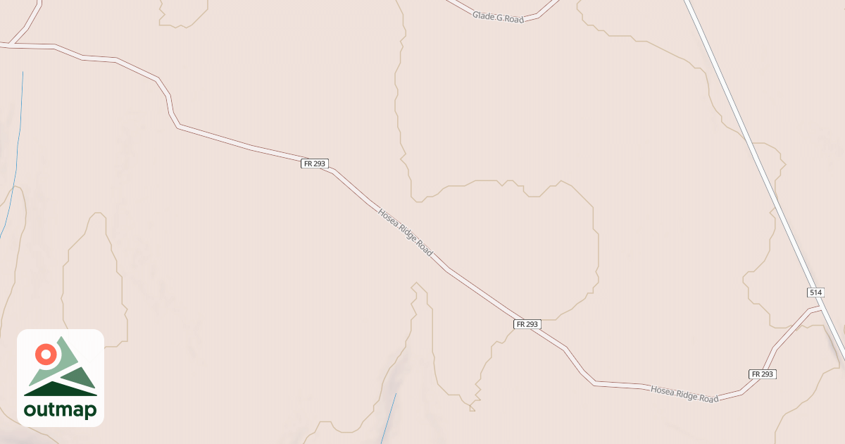 Map of HOSEA RIDGE