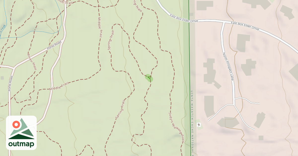 Map of Lambert's Luge