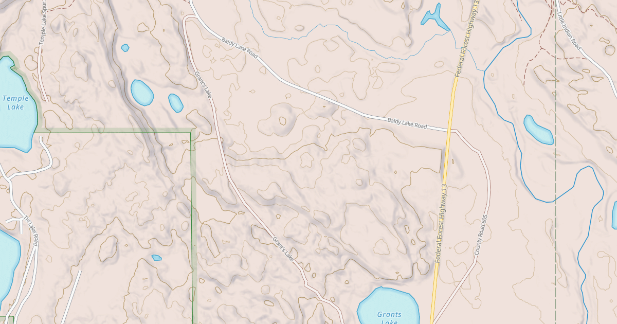 Map preview of GRANTS LAKE
