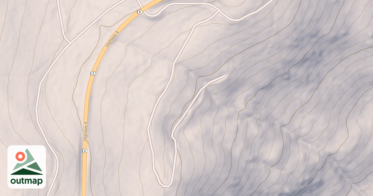 Map of USFS Motor Vehicle Use Map Roads {FA9225B3-AB75-4156-A8DB-4BB683C1E51B}