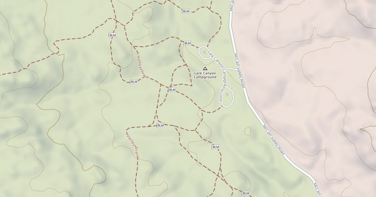 Map preview of BLM National GTLF Public Motorized Trails 82258a0c-d239-4a86-891d-e9c9f04c0406