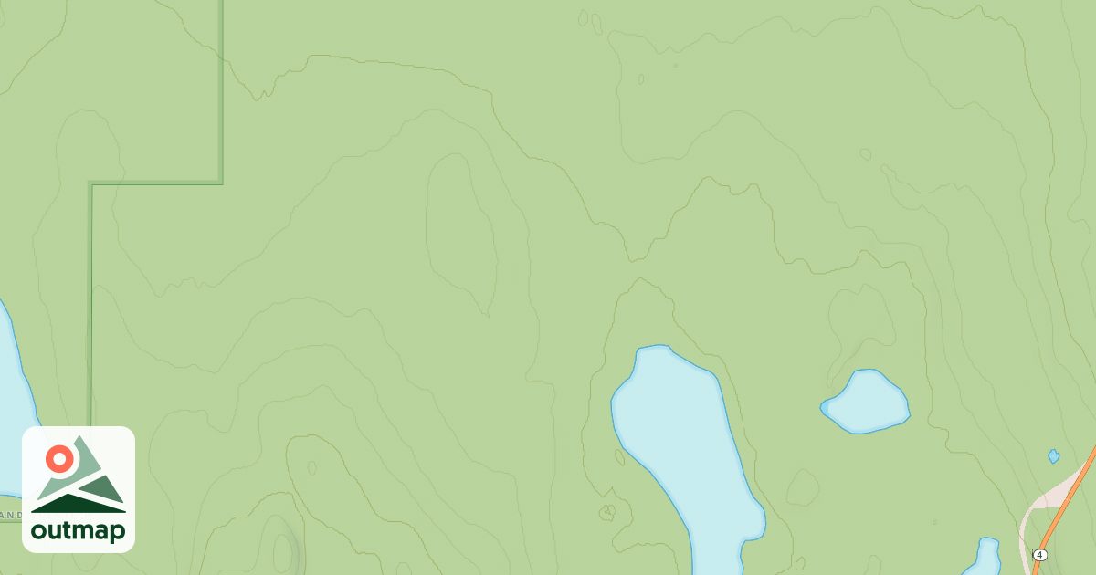 Map of Haggard Creek