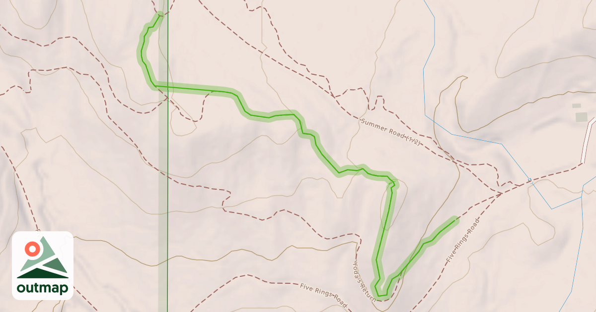 Map of Ewok Forest (South)