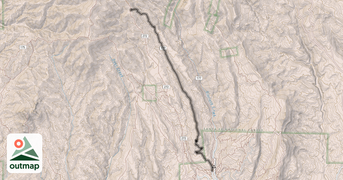 Map of Ghost Town (177) / Broken Arrow