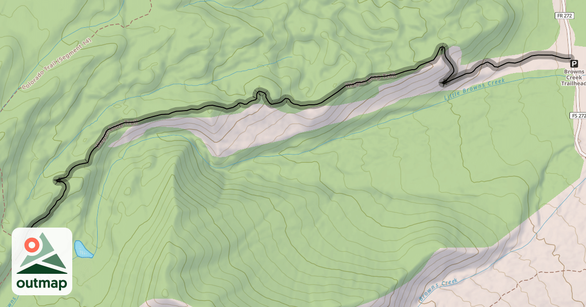 Map of Wagon Loop Trail