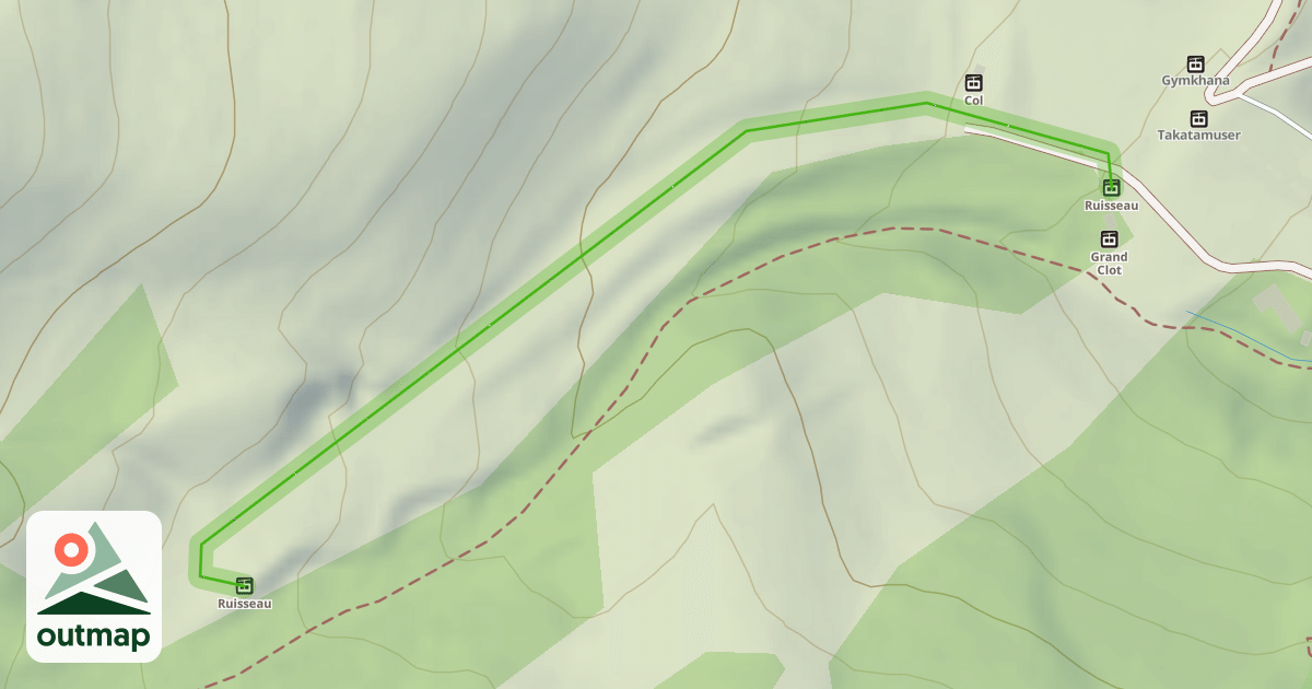 Map of Le ruisseau
