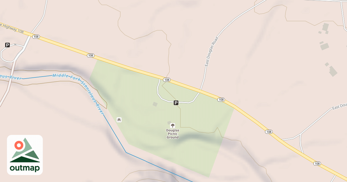 Map of DOUGLAS C.G.