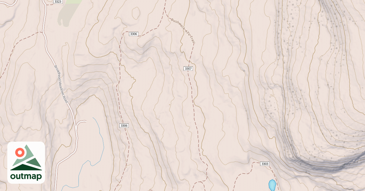 Map of Bushwack Atv