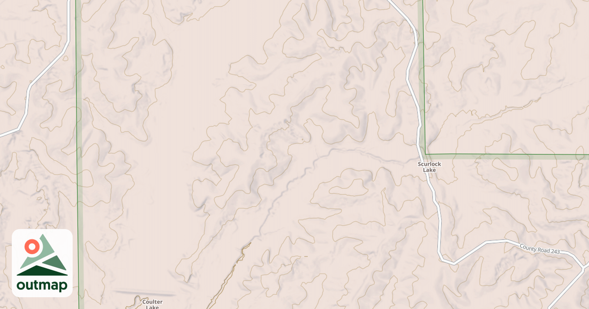 Map of WALKER LAKE BOAT RAMP ENTRANCE