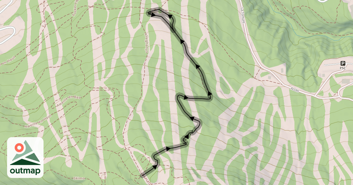 Map of Attache ta Tuque