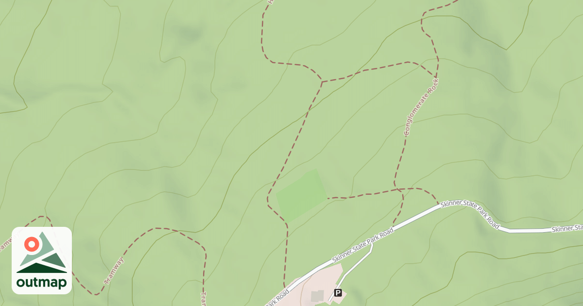 Map of Halfway House Trail