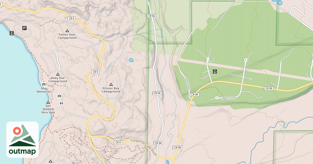 Map of Saint Kevin Road