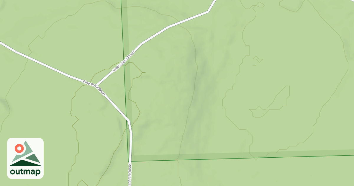 Map of FR 1670