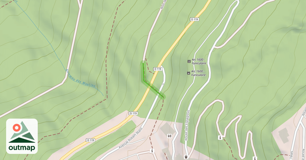 Map of Bois de Saule