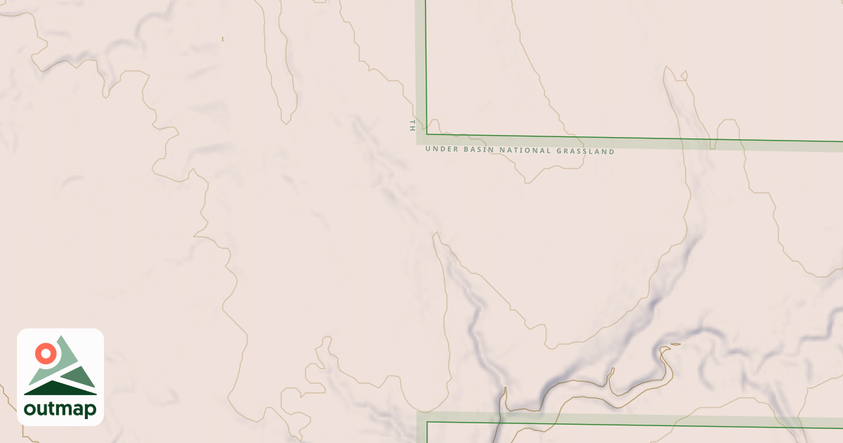 Map of USFS Motor Vehicle Use Map Trails 24782