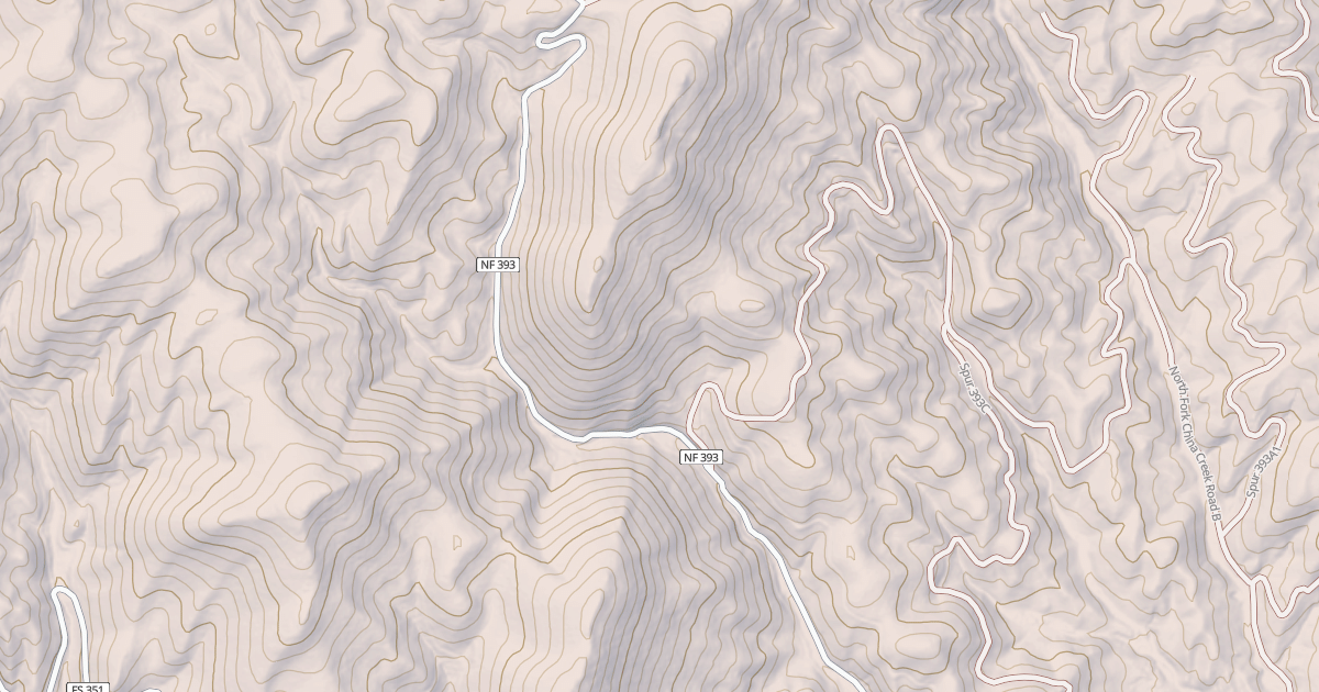 Map preview of CHINA FORK-WEST FORK