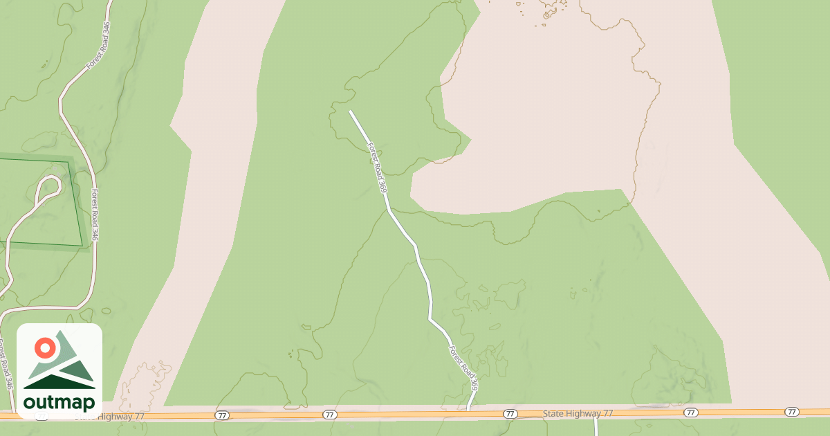 Map of FR 369
