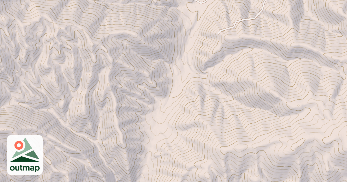 Map of N Fork Deer Creek