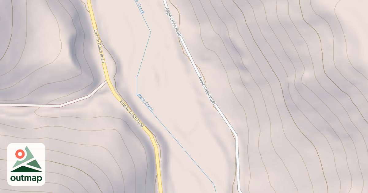 Map of MARTIN BRIDGE TRAILHEAD