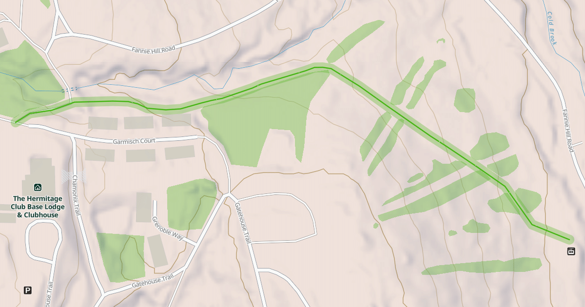 Map preview of Tunnel Trail