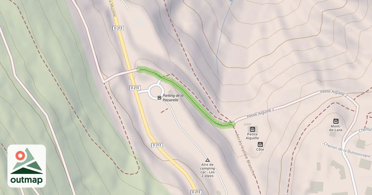 Map of Côte