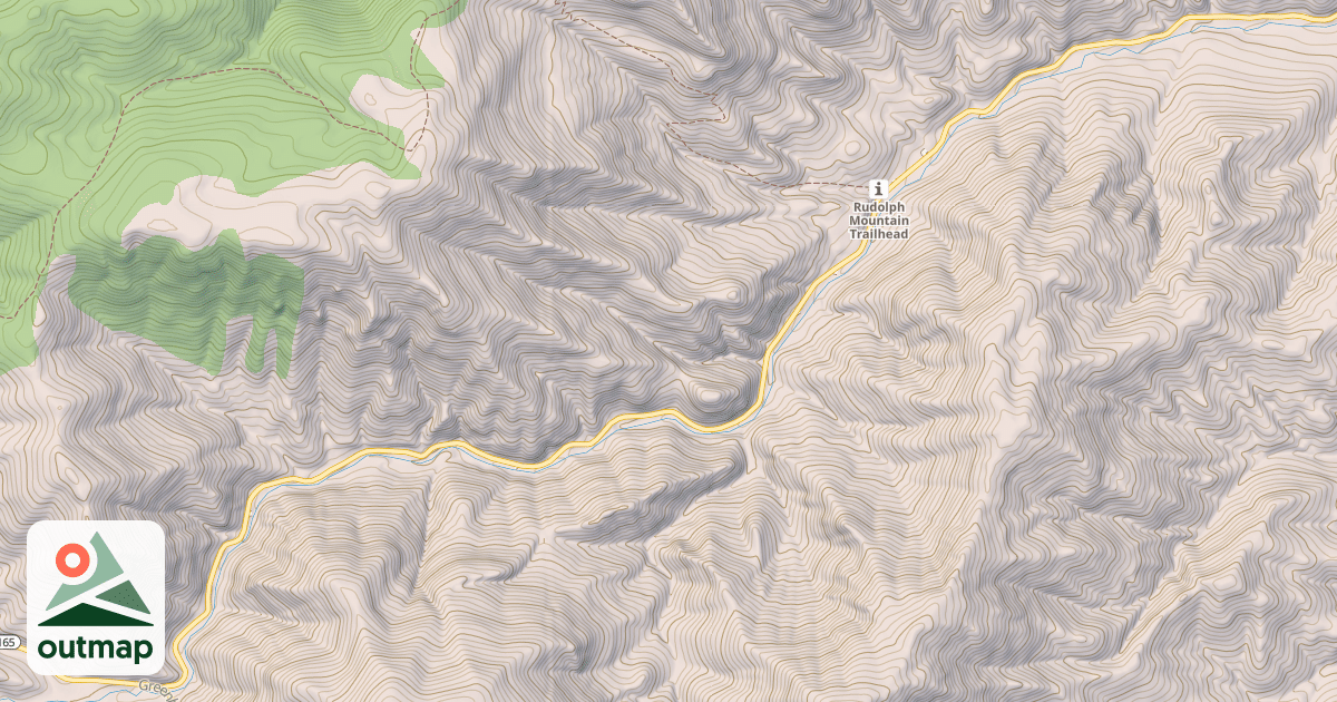 Map of SOUTH HARDSCRABBLE