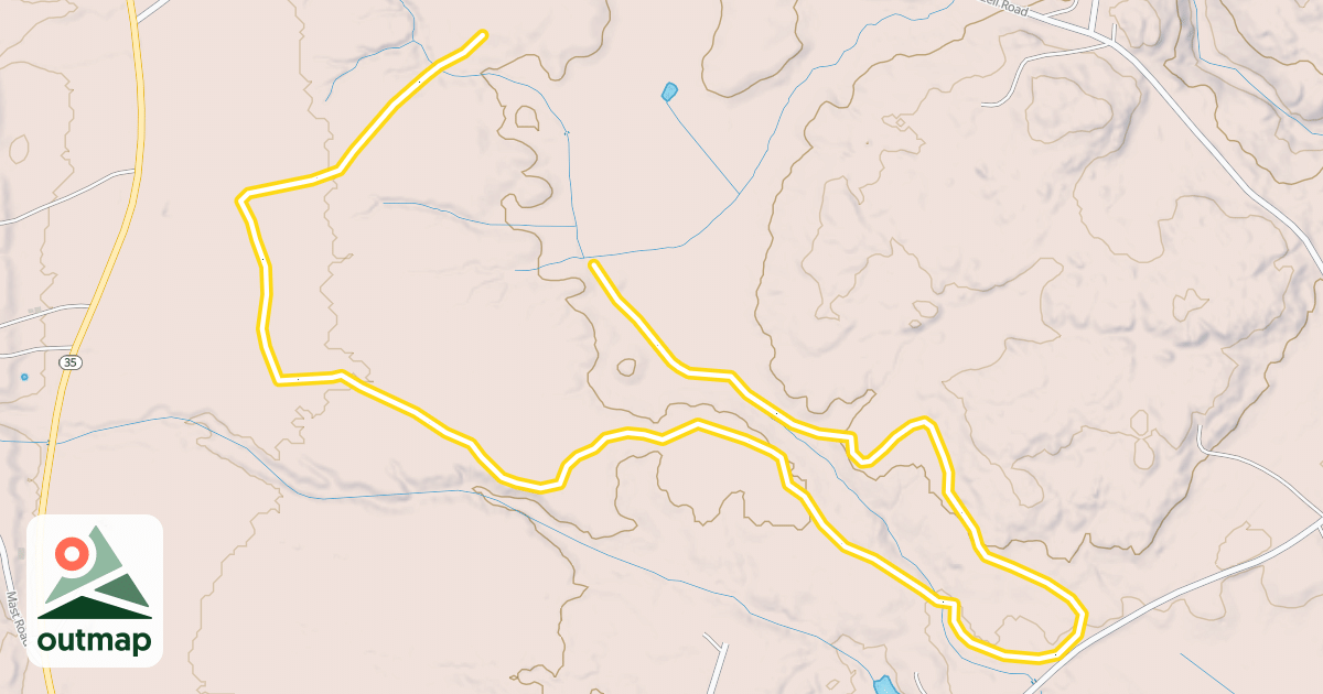 Map of Joe Buzzell Lane