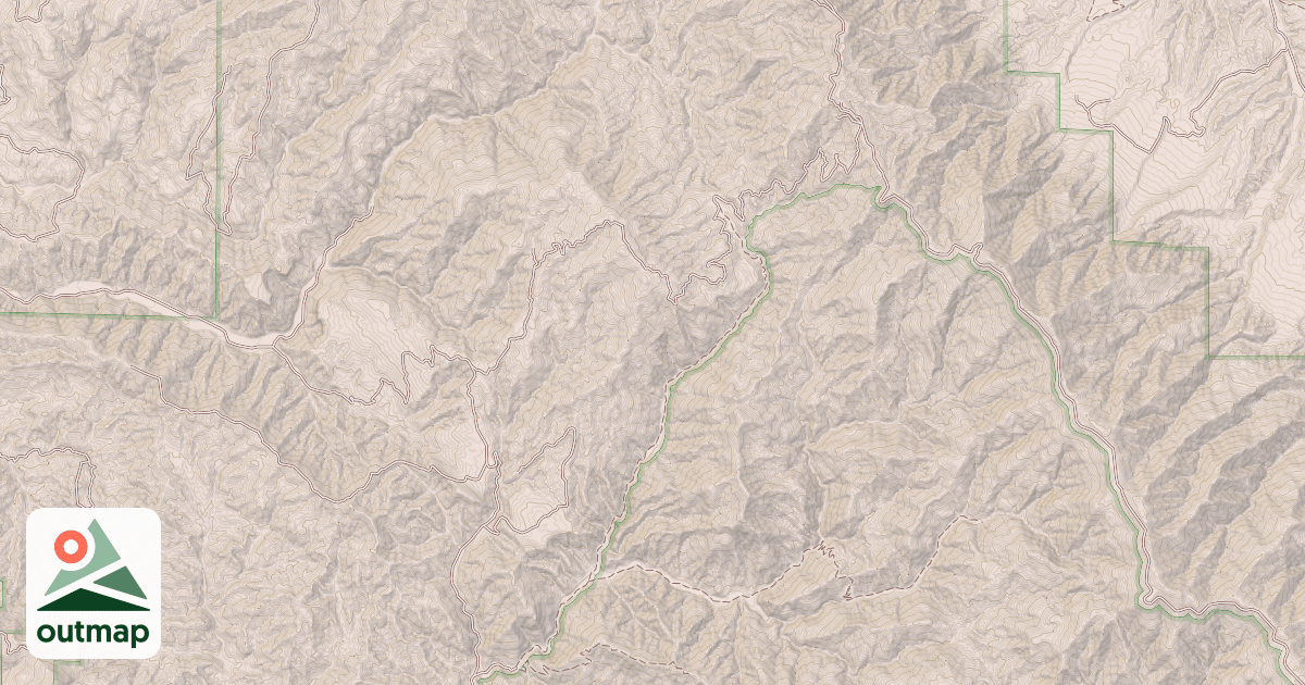 Map of USFS Motor Vehicle Use Map Trails 7854